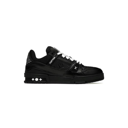 Louis Vuitton LV Trainer Triple Black White Laces