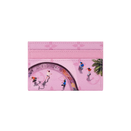 Louis Vuitton Card Holder - Sunset Pink