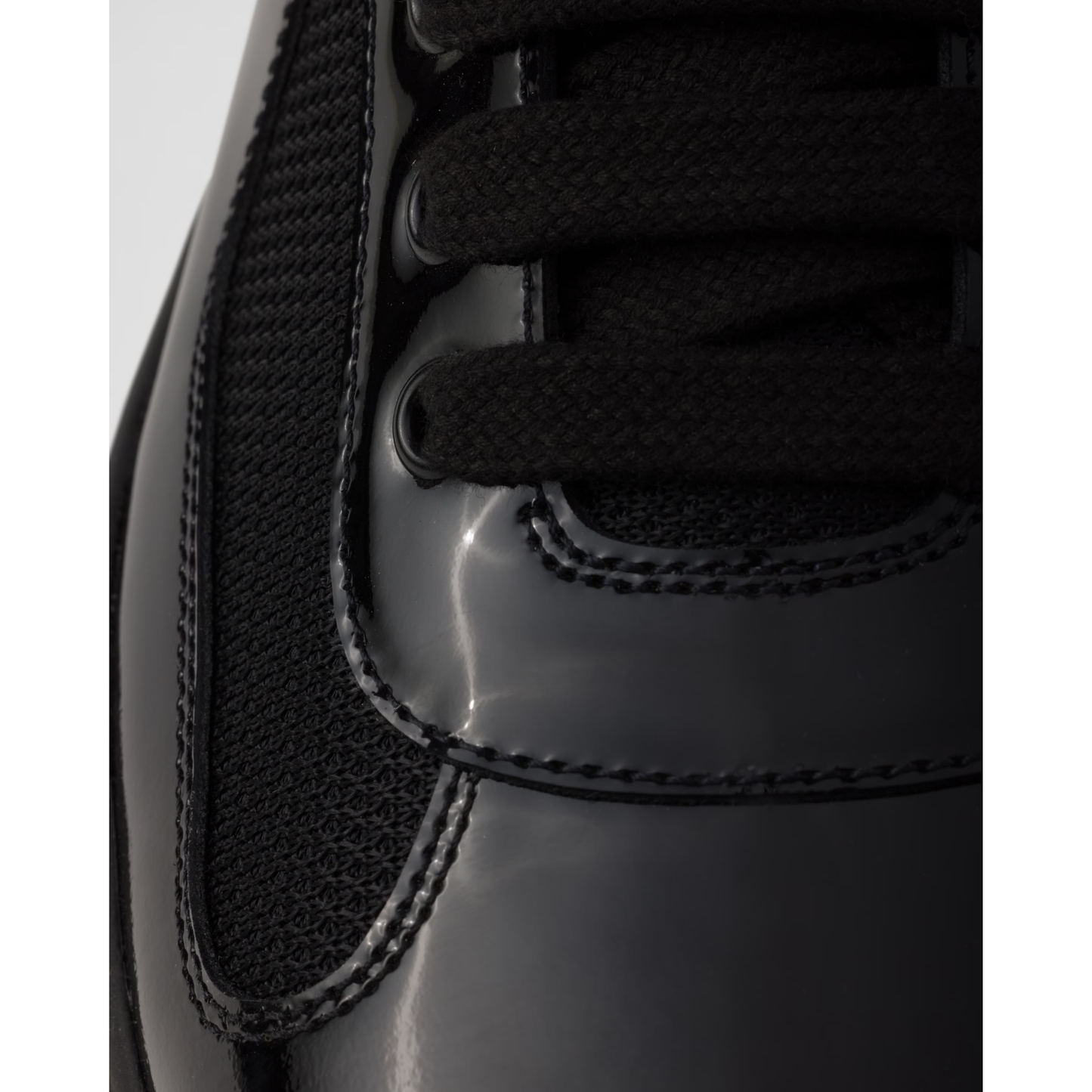 Prada Cup - Black Mesh & Patent