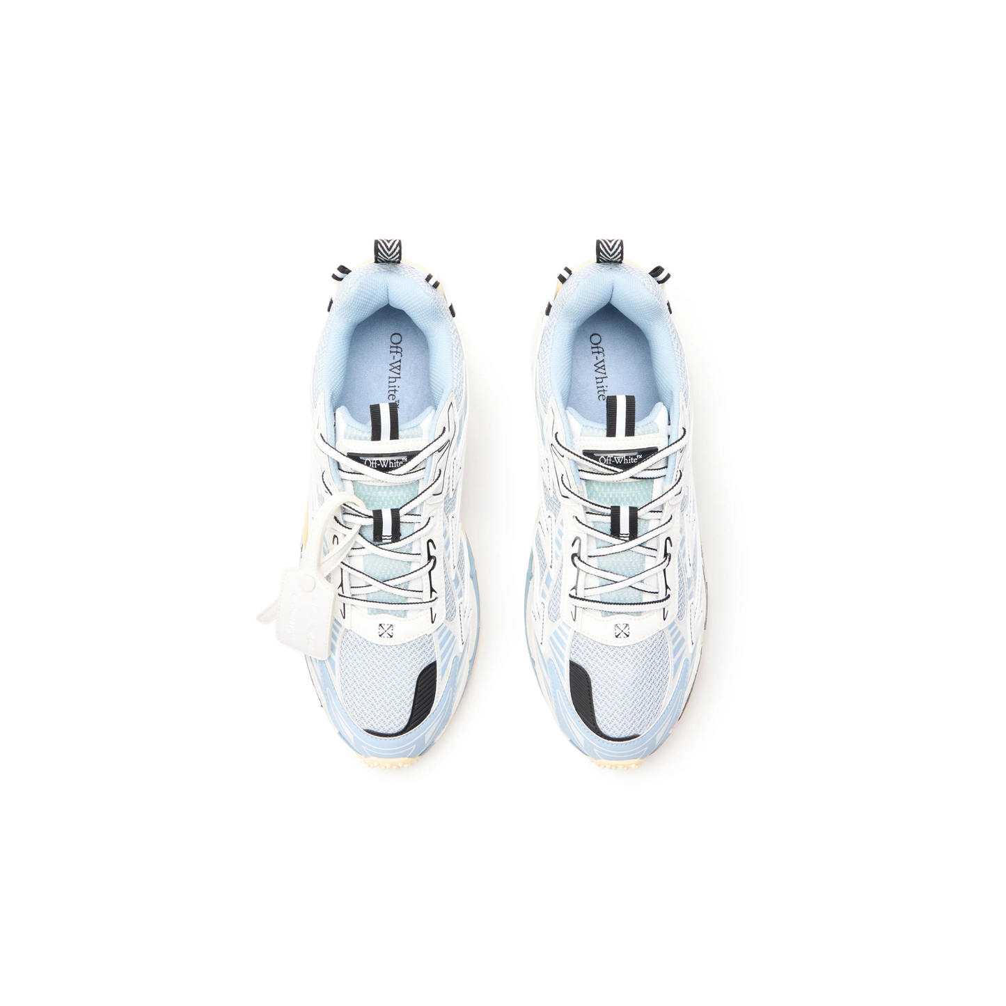 Off-White Be Right Back Sneaker White/Light Blue