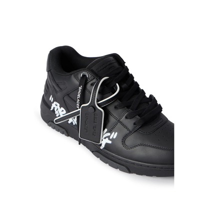 Off-White Out Of Office For Walking Sneaker Black/White
