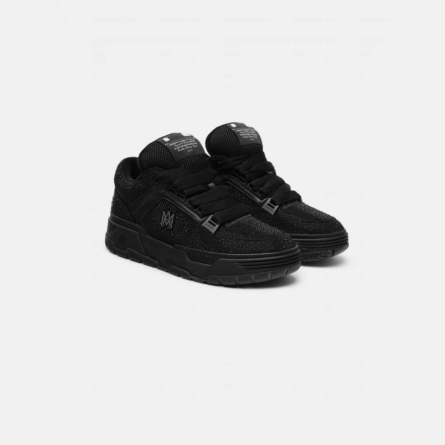 AMIRI MA-1 Crystal Sneaker Triple Black