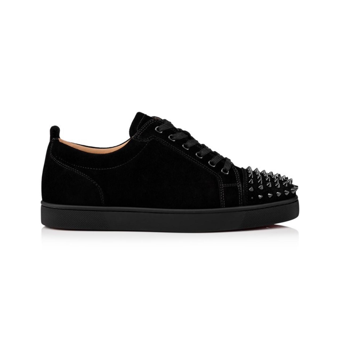 Christian Louboutin Spikes Suede Black