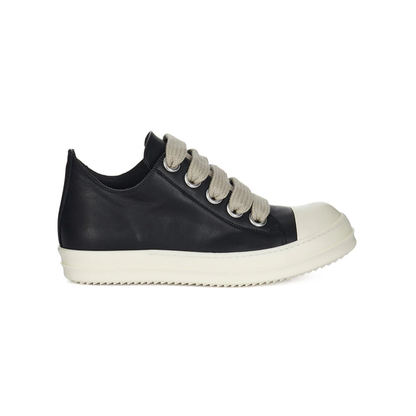 Rick Owens DRKSHDW Jumbo Lace Low Sneaker Black/Milk