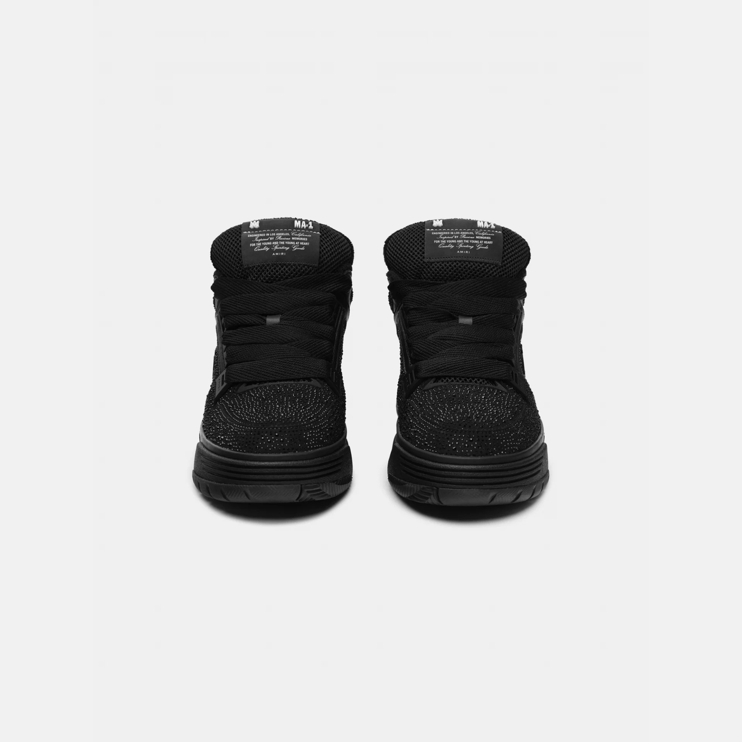 AMIRI MA-1 Crystal Sneaker Triple Black