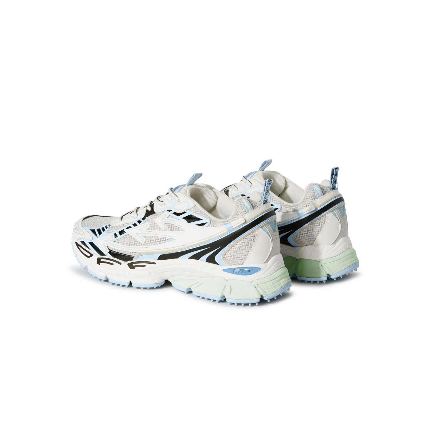 Off-White Be Right Back Sneaker White/Black/Light Blue