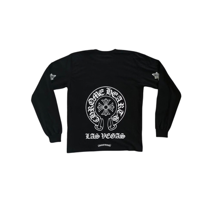 Chrome Hearts Floral Long Sleeve - Black