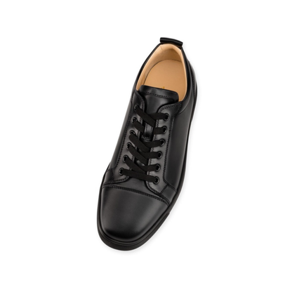 Christian Louboutin Louis Junior Black Leather