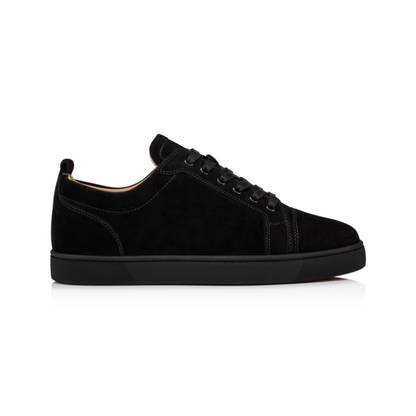 Christian Louboutin Louis Junior Black Suede