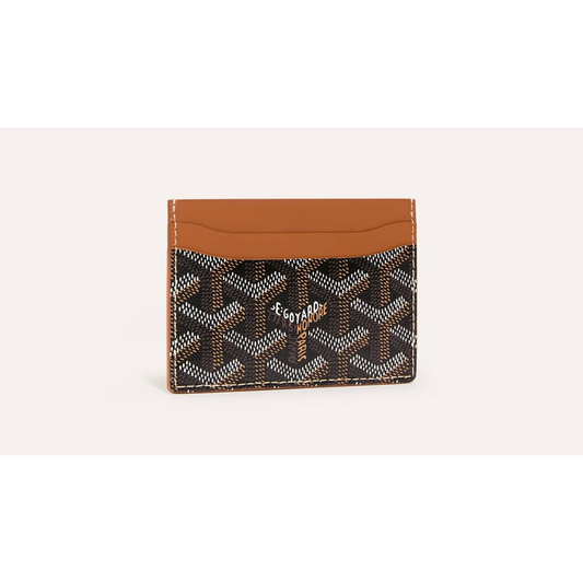 Goyard Saint-Sulpice Card Wallet Black & Tan