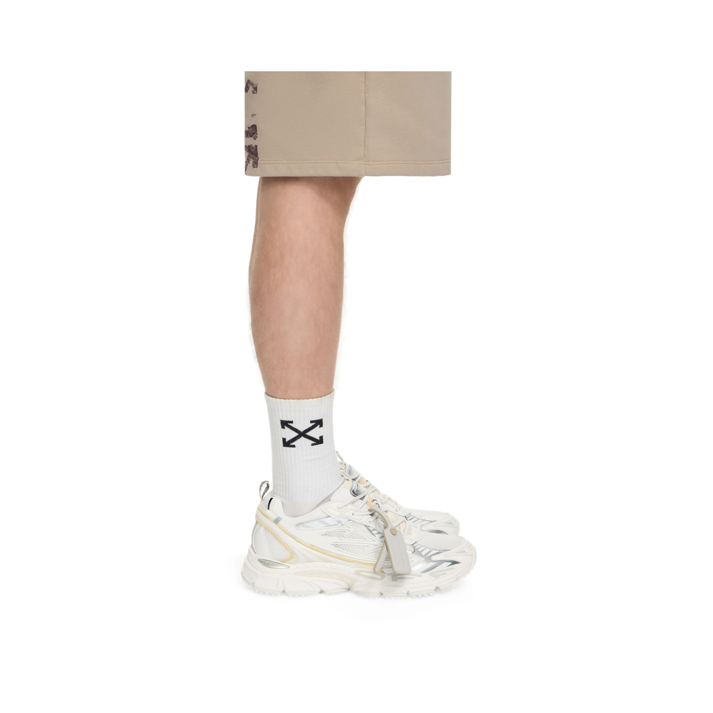 Off-White Be Right Back Sneaker Triple White/Silver