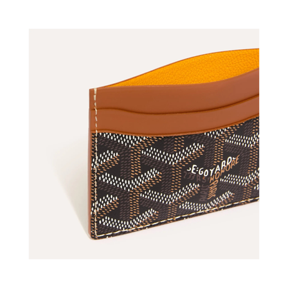 Goyard Saint-Sulpice Card Wallet Black & Tan