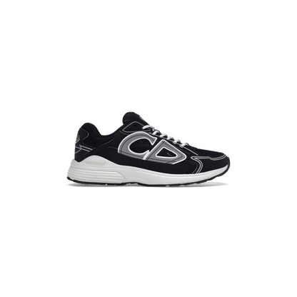 Dior B30 Sneaker - Black Mesh and White Midsole